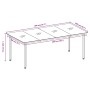 Juego de comedor de jardín 7 piezas marrón by , Garden sets - Ref: Foro24-3099231, Price: 898,12 €, Discount: %