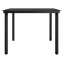 Juego de comedor de jardín 9 piezas con cojines negro de , Conjuntos de jardín - Ref: Foro24-3099430, Precio: 1,00 €, Descuen...