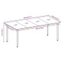 Juego de comedor de jardín 9 pzas con cojines gris von , Gartensets - Ref: Foro24-3099464, Preis: 1,00 €, Rabatt: -5%%