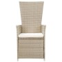 Juego de comedor de jardín 9 piezas con cojines beige by , Garden sets - Ref: Foro24-3099466, Price: 1,00 €, Discount: %