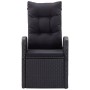 Juego de comedor de jardín 9 piezas con cojines negro von , Gartensets - Ref: Foro24-3099500, Preis: 1,00 €, Rabatt: %