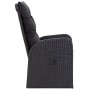 Juego de comedor de jardín 9 piezas con cojines negro von , Gartensets - Ref: Foro24-3099500, Preis: 1,00 €, Rabatt: %