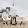 Sillas de comedor giratorias 2 uds terciopelo crema von , Essstühle - Ref: Foro24-3103430, Preis: 187,03 €, Rabatt: %