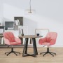 Sillas de comedor giratorias 2 unidades terciopelo rosa von , Essstühle - Ref: Foro24-3103381, Preis: 178,90 €, Rabatt: -5%%