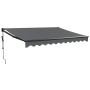 Toldo retráctil automático gris antracita 3,5x2,5 m by , Awnings - Ref: Foro24-3154512, Price: 250,51 €, Discount: %