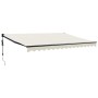 Toldo retráctil automático color crema 4,5x3 m by , Awnings - Ref: Foro24-3154504, Price: 419,12 €, Discount: %