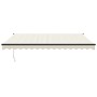 Toldo retráctil automático color crema 4,5x3 m by , Awnings - Ref: Foro24-3154504, Price: 419,12 €, Discount: %