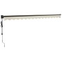 Toldo retráctil automático color crema 4,5x3 m by , Awnings - Ref: Foro24-3154504, Price: 419,12 €, Discount: %