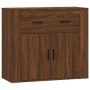Aparadores 3 piezas madera contrachapada marrón roble de , Aparadores - Ref: Foro24-3185422, Precio: 241,07 €, Descuento: %