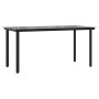 Juego comedor jardín 9 piezas y cojines ratán sintético y acero by , Garden sets - Ref: Foro24-3186998, Price: 773,52 €, Disc...