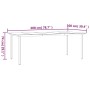 Juego comedor jardín 9 piezas y cojines ratán sintético y acero by , Garden sets - Ref: Foro24-3186998, Price: 773,52 €, Disc...