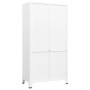 Armario industrial de metal blanco 90x50x180 cm von , Kleiderschränke - Ref: Foro24-339614, Preis: 366,50 €, Rabatt: %