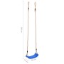 Columpio de asiento para niños azul by , Swings and seesaws - Ref: Foro24-93167, Price: 20,76 €, Discount: %