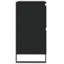 Aparador de madera contrachapada negro 60x35x70 cm de , Aparadores - Ref: Foro24-831221, Precio: 81,29 €, Descuento: %