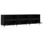 Mueble de TV madera contrachapada negro 150x30x44,5 cm von , TV-Möbel - Ref: Foro24-831261, Preis: 108,13 €, Rabatt: -5%%