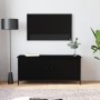 Mueble TV con puertas madera contrachapada negro 102x35x45 cm von , TV-Möbel - Ref: Foro24-826290, Preis: 66,66 €, Rabatt: %