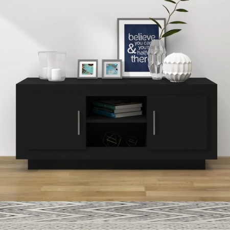 Mueble de TV madera contrachapada negro 102x35x45 cm von , TV-Möbel - Ref: Foro24-811791, Preis: 71,60 €, Rabatt: -5%%