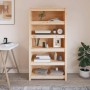 Estantería madera maciza de pino 80x35x154 cm by , Bookcases and shelves - Ref: Foro24-821689, Price: 155,45 €, Discount: %