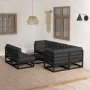 Muebles de jardín 8 pzas y cojines madera maciza pino de vidaXL, Conjuntos de jardín - Ref: Foro24-3076663, Precio: 873,22 €,...