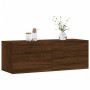 Armario de pared madera ingeniería marrón roble 100x36,5x35 cm de , Taquillas y armarios de almacenamiento - Ref: Foro24-8301...