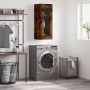 Armario de pared roble ahumado 34,5x34x90 cm de , Aparadores - Ref: Foro24-828889, Precio: 50,72 €, Descuento: %