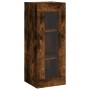 Armario de pared roble ahumado 34,5x34x90 cm de , Aparadores - Ref: Foro24-828889, Precio: 50,72 €, Descuento: %