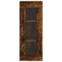 Armario de pared roble ahumado 34,5x34x90 cm de , Aparadores - Ref: Foro24-828889, Precio: 50,72 €, Descuento: %