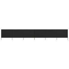 Paravientos de playa de 6 paneles tela negro 800x80 cm von , Sonnenschirme - Ref: Foro24-47172, Preis: 61,53 €, Rabatt: %