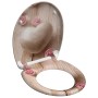 SCHÜTTE Asiento de WC duroplast con cierre suave estampado ROMANTIC by , Toilet and bidet seats - Ref: Foro24-435104, Price: ...