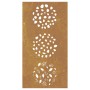 Adorno de pared de jardín acero corten diseño de hoja 105x55 cm von , Poster, Drucke und visuelle Kunst - Ref: Foro24-824494,...