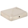 Tapas piramidales postes valla 6 uds acero inoxidable 81x81 mm von , Zubehör für Tore und Zäune - Ref: Foro24-145486, Preis: ...