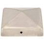 Tapas piramidales postes valla 6 uds acero inoxidable 81x81 mm von , Zubehör für Tore und Zäune - Ref: Foro24-145486, Preis: ...