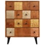 Cómoda de cajones madera maciza de acacia 60x30x75 cm by , Drawers - Ref: Foro24-247681, Price: 318,36 €, Discount: %