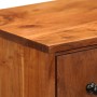 Cómoda de cajones madera maciza de acacia 60x30x75 cm by , Drawers - Ref: Foro24-247681, Price: 318,36 €, Discount: %