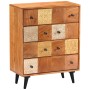 Cómoda de cajones madera maciza de acacia 60x30x75 cm by , Drawers - Ref: Foro24-247681, Price: 318,36 €, Discount: %