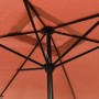 Sombrilla de jardín con palo de metal terracota 300x200 cm by , Umbrellas - Ref: Foro24-44504, Price: 65,70 €, Discount: %