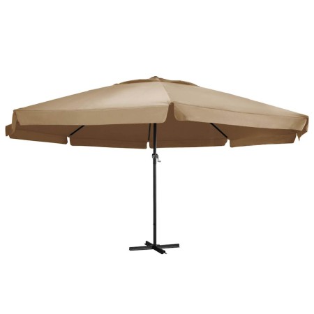 Sombrilla de jardín con palo de aluminio taupe 600 cm von , Sonnenschirme - Ref: Foro24-47373, Preis: 267,02 €, Rabatt: %