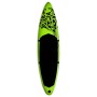 Juego de tabla de paddle surf hinchable verde 320x76x15 cm de , Paddleboards - Ref: Foro24-92741, Precio: 205,51 €, Descuento: %