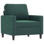 Juego de sofás con cojines 4 piezas terciopelo verde oscuro von , Sofas - Ref: Foro24-3201488, Preis: 705,03 €, Rabatt: %