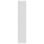 Estantería madera contrachapada blanco brillante 40x35x180 cm de , Librerías y estanterías - Ref: Foro24-803404, Precio: 53,82 €