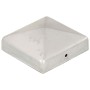 Tapas para postes de valla 6 uds metal galvanizado 81x81mm von , Zubehör für Tore und Zäune - Ref: Foro24-145490, Preis: 21,7...