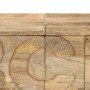 Armario Alphabet con 6 cajones madera maciza mango 120x35x79 cm de , Aparadores - Ref: Foro24-247712, Precio: 641,23 €, Descu...