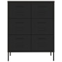 Armario de almacenamiento acero negro 80x35x101,5 cm von , Schließfächer und Lagerschränke - Ref: Foro24-336151, Preis: 187,0...