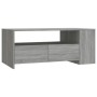 Mesa de centro madera de ingeniería gris Sonoma 102x55x42 cm von , Couchtisch - Ref: Foro24-816935, Preis: 97,36 €, Rabatt: %
