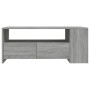 Mesa de centro madera de ingeniería gris Sonoma 102x55x42 cm von , Couchtisch - Ref: Foro24-816935, Preis: 97,36 €, Rabatt: %