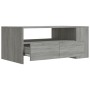 Mesa de centro madera de ingeniería gris Sonoma 102x55x42 cm von , Couchtisch - Ref: Foro24-816935, Preis: 97,36 €, Rabatt: %