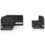7-piece garden furniture set with solid pine wood cushions by vidaXL, Garden sets - Ref: Foro24-3076658, Price: 787,96 €, Dis...