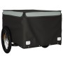 Remolque para bicicleta hierro negro y gris 45 kg von , Fahrradanhänger - Ref: Foro24-94091, Preis: 90,04 €, Rabatt: %