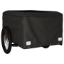 Remolque para bicicleta hierro negro y gris 45 kg von , Fahrradanhänger - Ref: Foro24-94091, Preis: 90,04 €, Rabatt: %