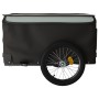 Remolque para bicicleta hierro negro y gris 45 kg von , Fahrradanhänger - Ref: Foro24-94091, Preis: 90,04 €, Rabatt: %